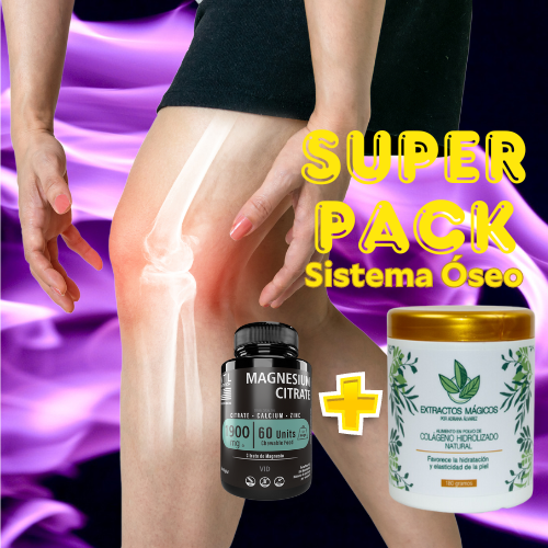 Súper Pack de Citrato de Magnesio 100% Natural