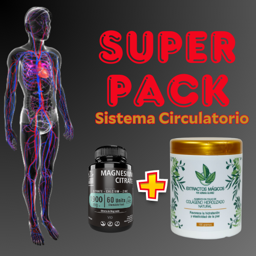 Súper Pack de Citrato de Magnesio 100% Natural