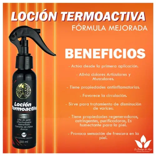 Loción Termo activa