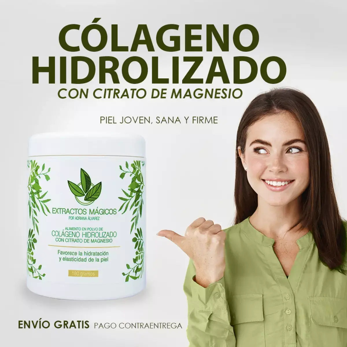 Colágeno Hidrolizado con Citrato de Magnesio