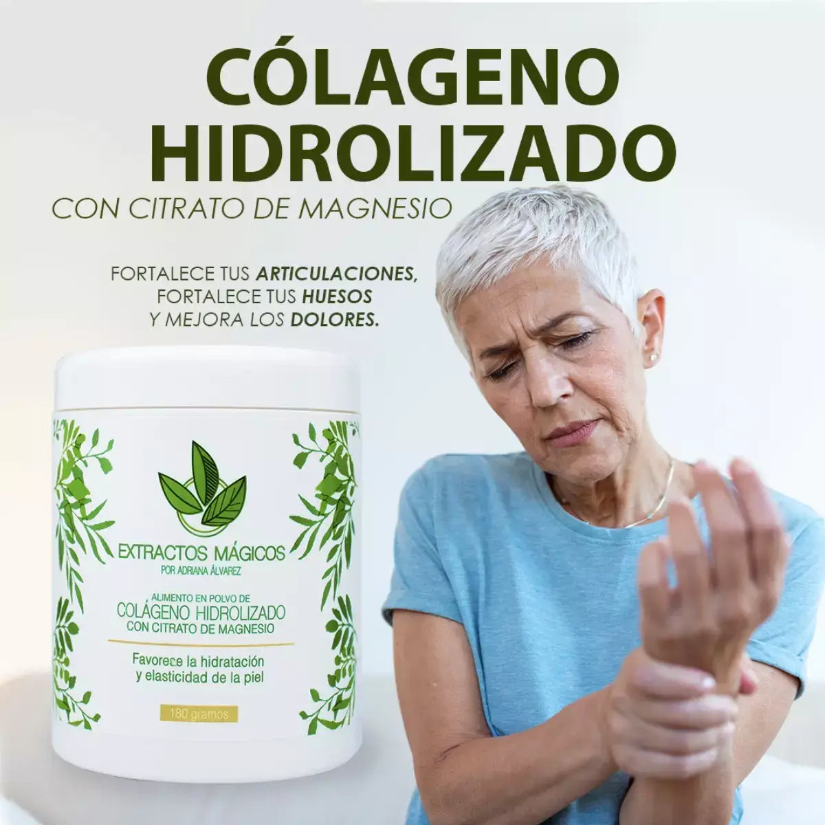 Colágeno Hidrolizado con Citrato de Magnesio