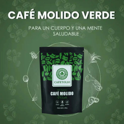 Café verde 100% puro