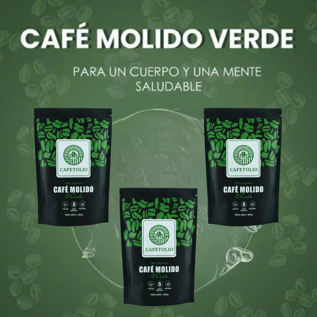 Café verde 100% puro