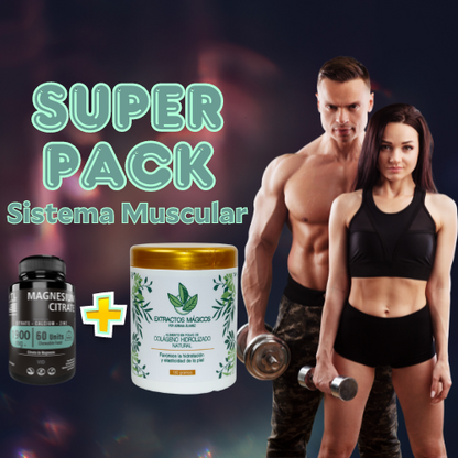Súper Pack de Citrato de Magnesio 100% Natural