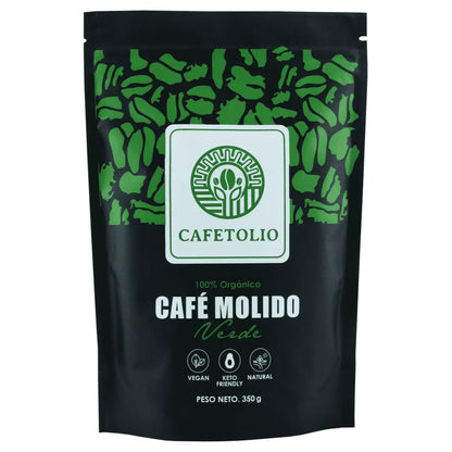 Café verde 100% puro