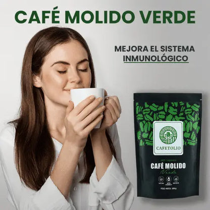 Café verde 100% puro