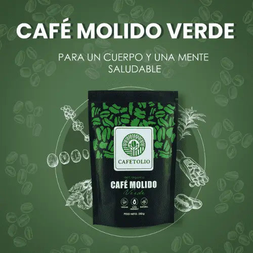 Café verde 100% puro