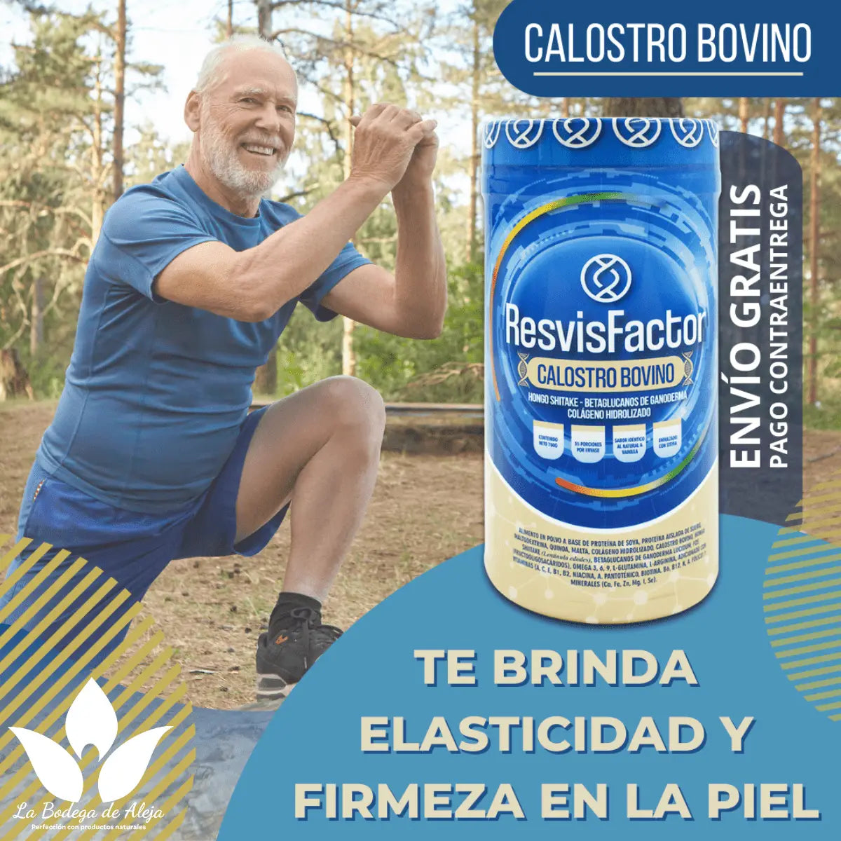 Calostro bovino una defensa natural contra el envejecimiento