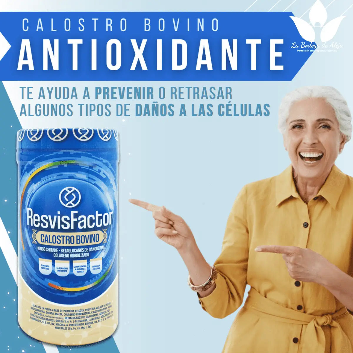 Calostro bovino una defensa natural contra el envejecimiento
