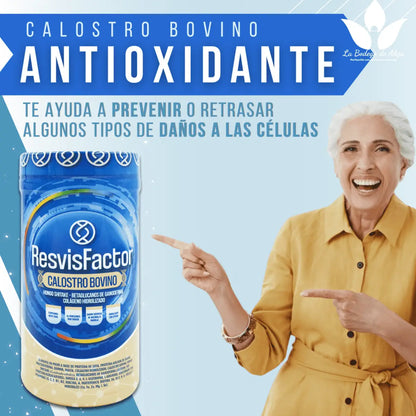 Calostro bovino una defensa natural contra el envejecimiento