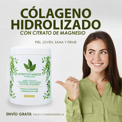 Colágeno Hidrolizado con Citrato de Magnesio